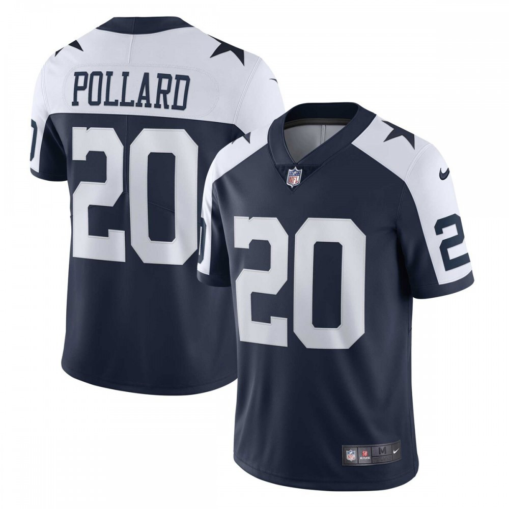 Tony Pollard Dallas Cowboys Nike Alternate Vapor Limited Player Jersey - Navy-GridironStore